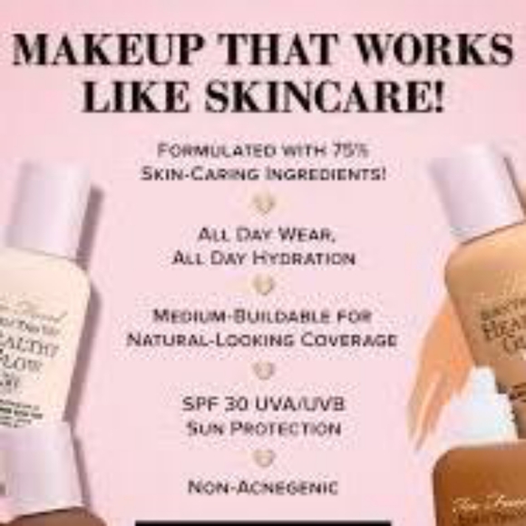 Too Faced Born This Way Healthy Glow Moisturizing Skin Tint Butter Pecan🤩💅🏾💄 - Picture 3 of 4